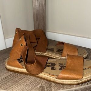 Brown Sorel Sandals